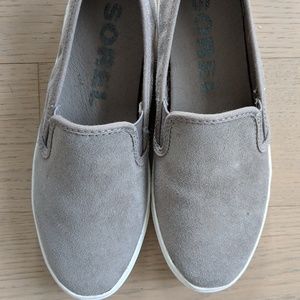 Sorel Campsneak Waterproof Suede Slip-On Sneaker